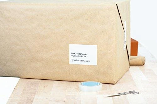 Herma Premium Labels 4252, A4, Adresas, Balta, 199,6 x 289,1 mm, Matine Popierius, 100 vnt., Suapvalinti kampai (4252)