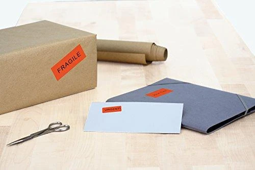 Herma Etykiety kolorowe 4467, A4, 70 x 37 mm, papier matinė raudona, 480 vnt (4467)