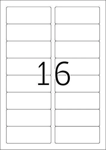 Herma Etiketės su pavadinimais, nuimamos, A4, 88,9 x 33,8 mm, balta, pagaminta iš acetatinio šilko, spausdinama - 4515