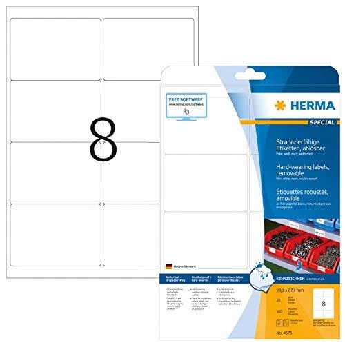 Herma folijos etiketės 99,1x67 mm ()575)