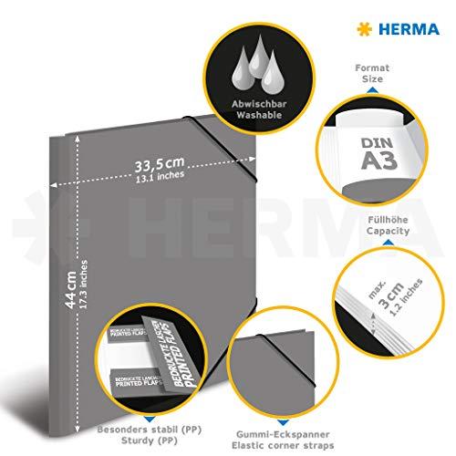 Laikiklis Herma Folder Sammelmappe A3 Delfin Polipropilenas