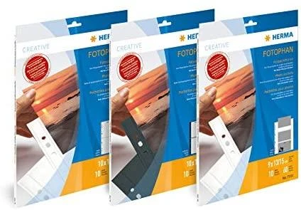 HERMA 7585 įmautė dokumentams 100 x 150 mm Polipropilenas (PP) 10 vnt
