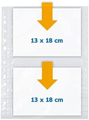HERMA 7587 įmautė dokumentams Polipropilenas (PP) 10 vnt