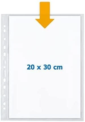 HERMA 7589 įmautė dokumentams Polipropilenas (PP) 10 vnt
