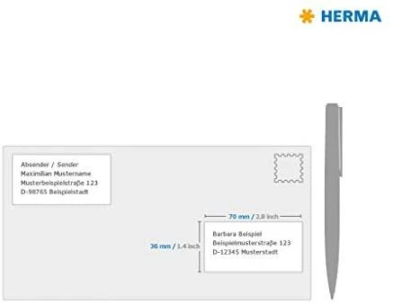 Herma Etykiety Premium A4, balta, papier matinė, 240 vnt. (8638)