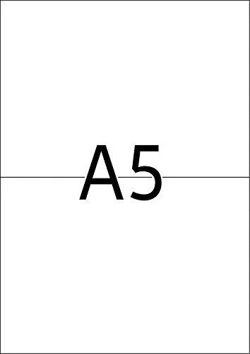Herma Adresų etiketės PREMIUM A5, 148 x 105 mm, balta, nuolatinis sukibimas - 8691