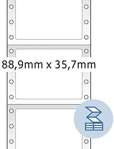HERMA 8211 etiketė spausdinimui Balta Lipni spausdintuvo etiketė