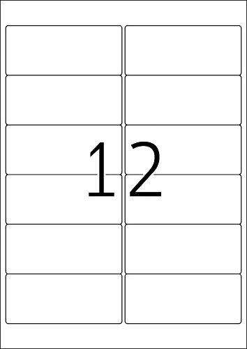 Herma Adreso etiketė A4 99,1x42,3mm balta, 25 lapai