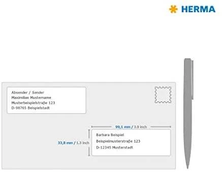 HERMA 4267 etiketė spausdinimui Balta Lipni spausdintuvo etiketė