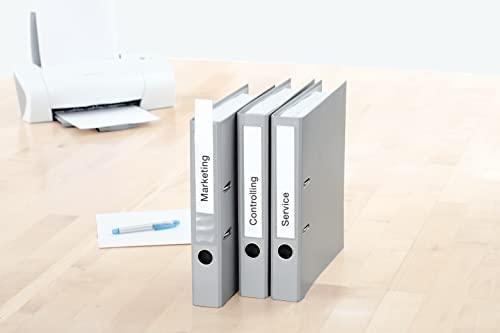 HERMA Spine insert labels A4 190x30 mm baltas cardboard perforated non-adhesive 225 pcs. - Baltas - Non-adhesive spausdintuvas label - A4 - Cardboard - lazerinis/Inkjet - Rectangle