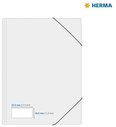 HERMA 10300 etiketė spausdinimui Balta Lipni spausdintuvo etiketė