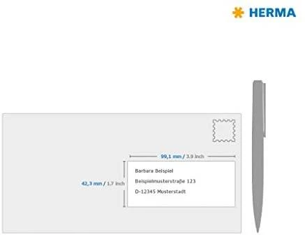 „Herma“ adresų etiketės 99,1 x 42,3 mm / 1200 vnt (10311)