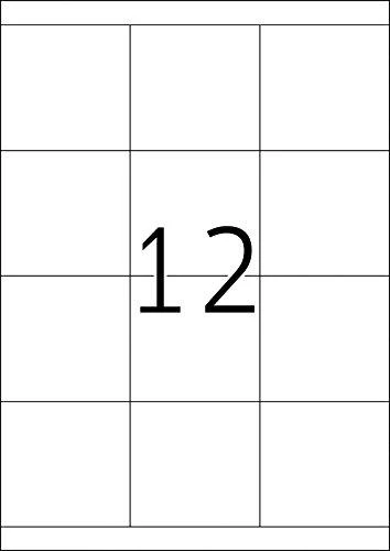 Herma Etykiety Premium 4617, A4, balta, 70 x 67,7 mm, papier matinė, 2400 vnt. (4617)