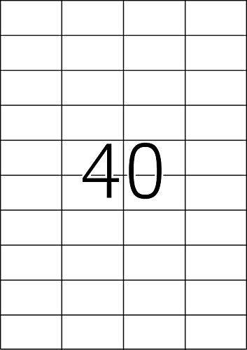 Herma Foil etiketės 4684, A4, 63,5 x 29,6 mm, matinė skaidri folija, 1000 vnt (4684)