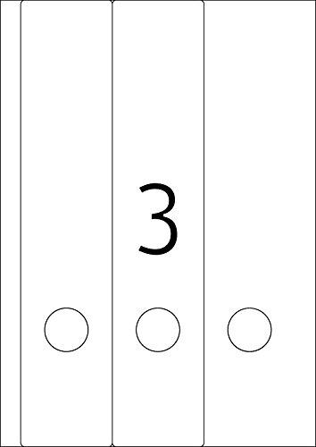 Herma Labels Special 4831, segtuvams, A4, balta, 61 x 297 mm, matinė popierius, rašaliniams spausdintuvams, 75 vnt., užapvalinti kampai (4831)