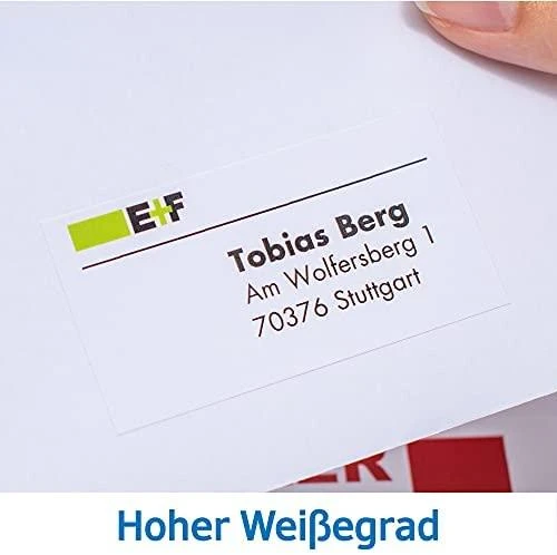 Herma Premium etiketės 4658, A4, baltos, 105 x 297 mm, matinis popierius, 200 vnt. (4658)
