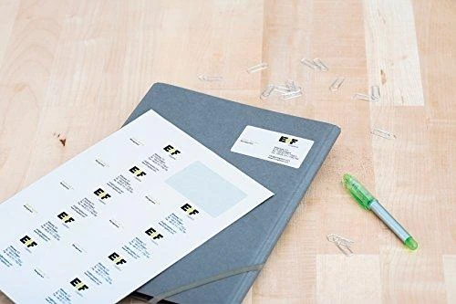 Herma Labels InkPrint 8840, A4, 83,8 x 50,8 mm, balta matinė popierius, 250 vnt., užapvalinti kampai (8840)