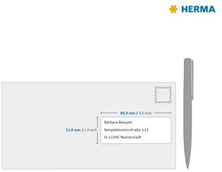 Herma Premium A4 Adresų etiketės, matinė popierius, 1600 vnt (4479)