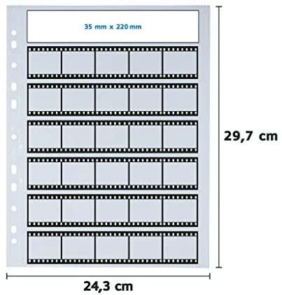HERMA 7767 nuotraukų negatyvų saugojimo dėklas (7 x 5 juostos)