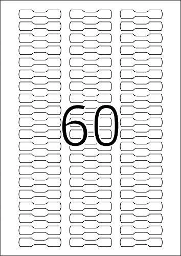 HERMA 5116 etiketė spausdinimui Balta Lipni spausdintuvo etiketė