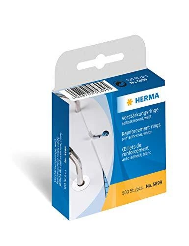 Lipnios Herma etiketės 500x, baltos