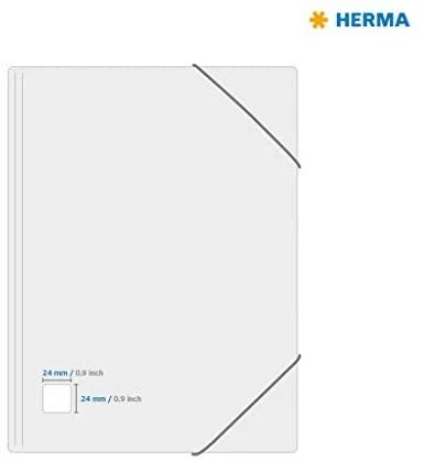 Herma Nuimamos etiketės A4, 24 x 24 mm, balta, Kilnojamų daiktų technologija. – 10105
