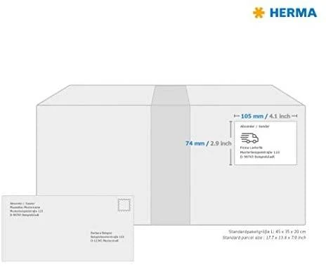 Herma Premium etiketės A4, baltas, matinis popierius, 800 vnt (4470)