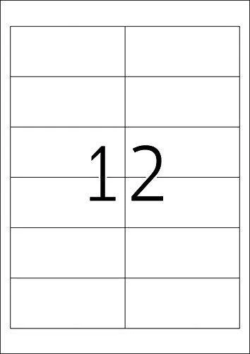 Herma Etykiety Premium 8628, A4, balta, 97 x 42,3 mm, papier matinė, 120 vnt. (8628)