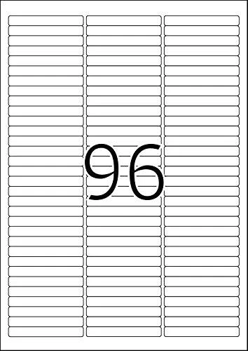 Herma Nuimamos etiketės 4202 Kilnojamieji, A4, 63,5 x 8,5 mm, balta, matinė popierius, 2400 vnt., užapvalinti kampai (4202)