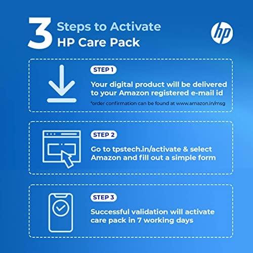 „Hewlett Packard“ (HP) HP eCarePack 3 metai „On Site Service“ Tik kitą darbo dieną stalinis kompiuteris su 1 metų standartine garantija