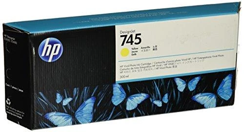 Hewlett Packard (HP) HP Ink Cartridge Ink/745 (geltonas) (F9K02A)