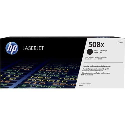 Hewlett Packard (HP) HP 508X kasetė, juoda, didelės talpos