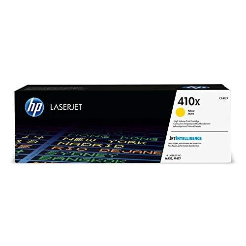 „Hewlett Packard“ (HP) HP 410X didelio našumo „Geltona“ originali „LaserJet“ dažų kasetė (5 000 puslapių)