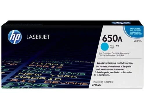 Hewlett Packard (HP) HP 650A kasetė, žydra