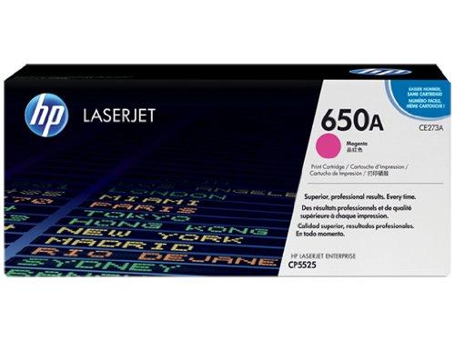 Hewlett Packard (HP) HP 650A kasetė, rausvai raudona