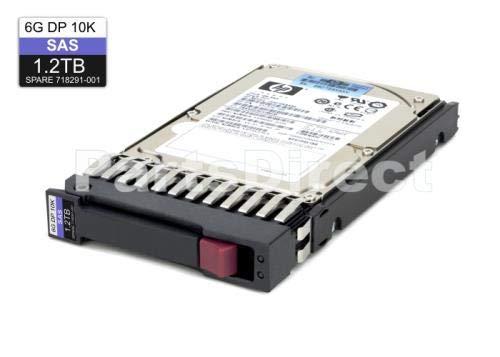 Hewlett Packard (HP) HP 1,2 TB 2,5 colio SAS-1 (3 Gb/s) serverio diskas (718291-001)