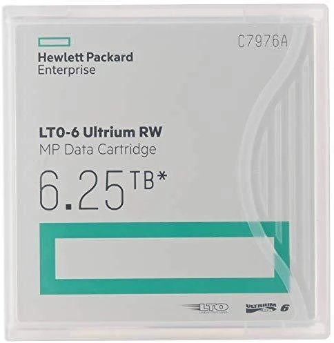 Hewlett Packard (HP) HPE LTO-6 Ultrium 6.25TB RW duomenų kasetė