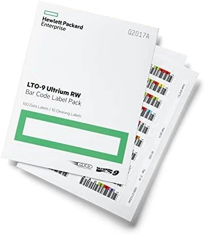 Hewlett Packard (HP) HPE HPE Q2017A brūkšninio kodo etiketė, daugiaspalvė