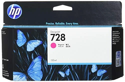 Hewlett Packard (HP) HP 728 130 ml purpurinė rašalo kasetė