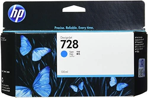 Hewlett Packard (HP) HP 728 130 ml žydros spalvos rašalo kasetė