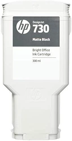 Hewlett Packard (HP) HP 730 300 ml matinio juodo rašalo Crtg