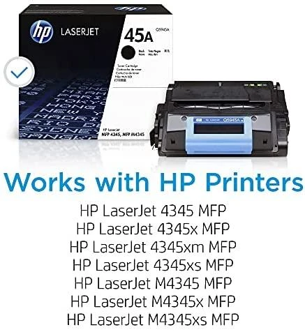 Hewlett Packard (HP) HP Toneris Juodas for LaserJet 4345MFP (18.000 pages)