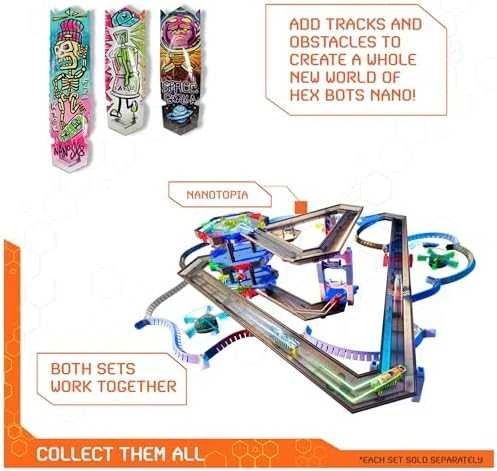 Rinkinys HEX BOTS „Nano Land“