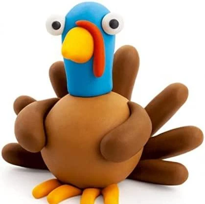 Tm Toys Hey Clay - Plastikinė masė paukščių modeliavimui su ferma