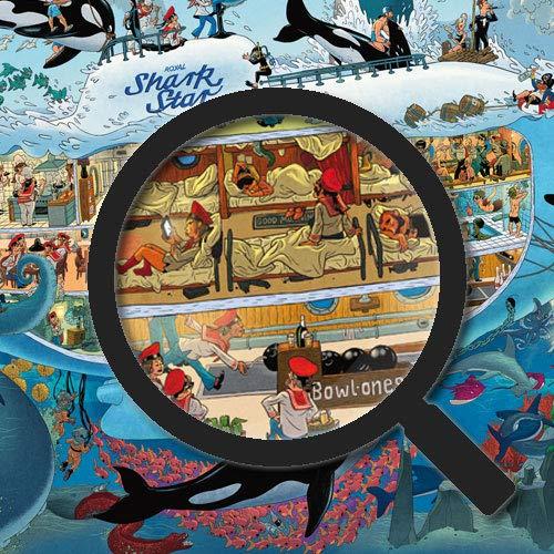 Dėlionė Heye Puzzle 1 500 vienetų Crazy Submarine