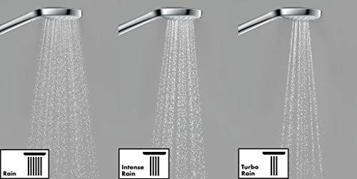 Dušo rinkinys Hansgrohe Croma pasirinkimas E stumdomas su termostatine baterija balta (27081400)