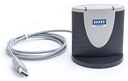HID OMNIKEY 3121 OK3121, STANDARTINIS SB ROHS Viso dydžio kontaktinis intelektualiųjų kortelių skaitytuvas USB2.0 A tipo kištukas