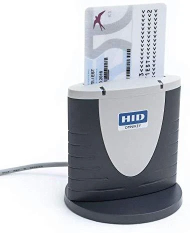 HID OMNIKEY 3121 OK3121, STANDARTINIS SB ROHS Viso dydžio kontaktinis intelektualiųjų kortelių skaitytuvas USB2.0 A tipo kištukas