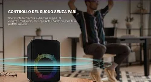 Garsiakalbis HiFuture EVENT Bluetooth (juodas)