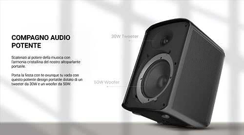 Garsiakalbis HiFuture EVENT Bluetooth (juodas)